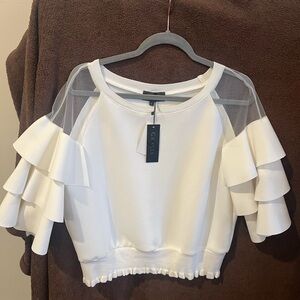 Gracia Ruffle Sleeve Blouse